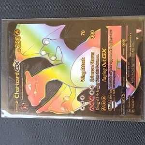 Black Charizard GX 150/147 Rare Hp250 pokemon card